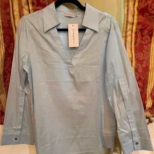 Harshman Light Blue Women's Blouse
